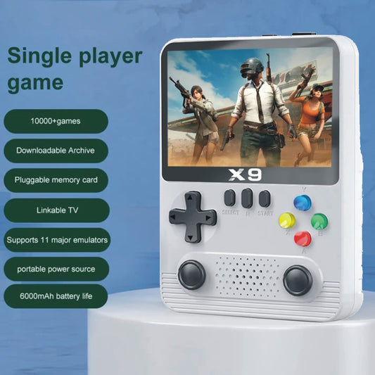 Consola de Juegos x9 con pantalla IPS de 3,5 Pulgadas