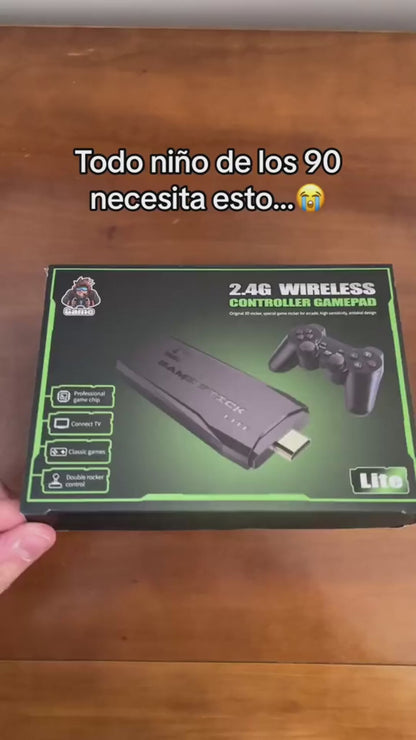 Consola de juegos inalámbrica retro Stick de 64 GB