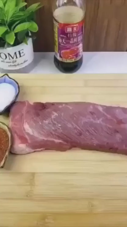 Inyector de salsa para carne
